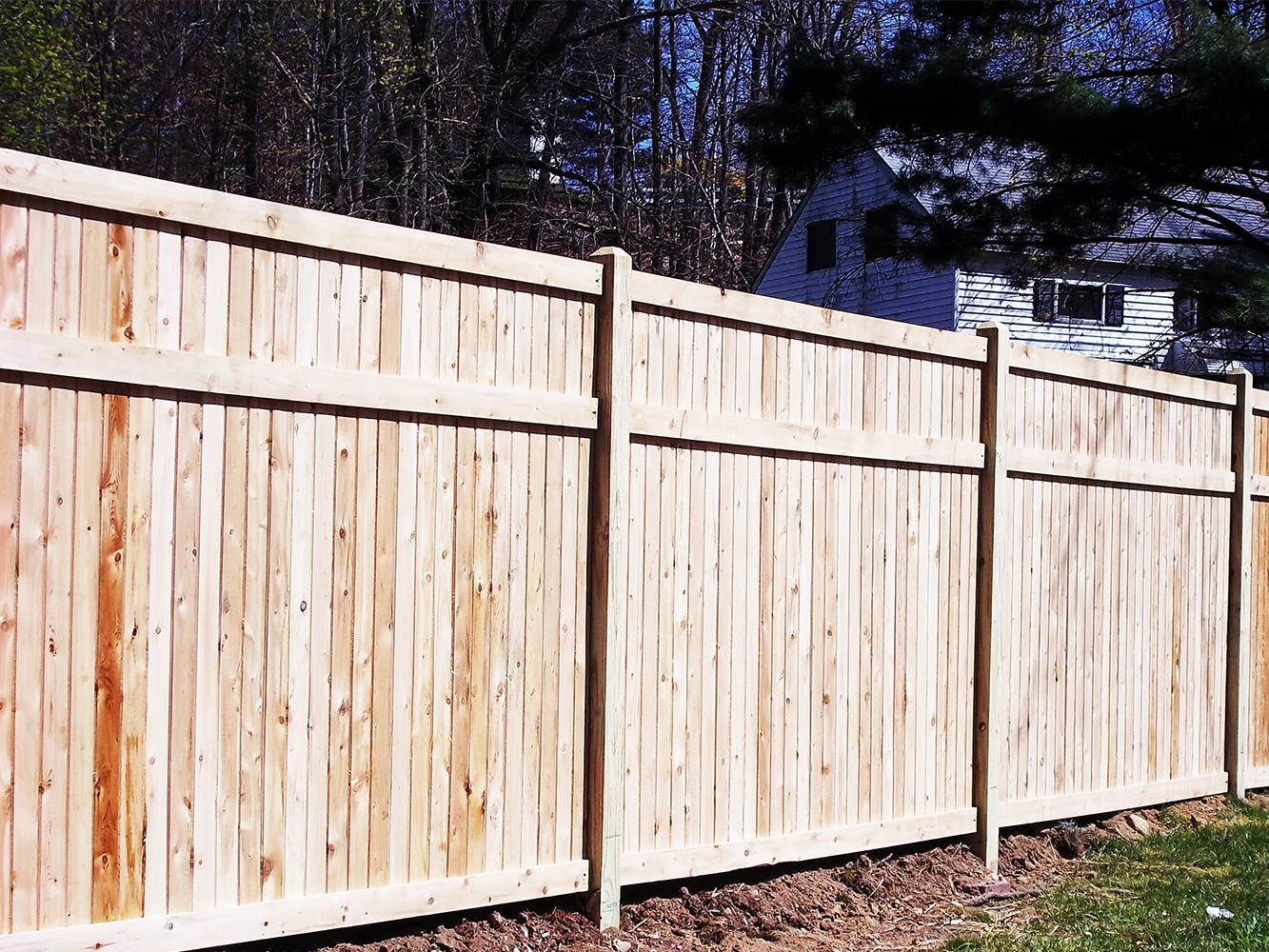 DIY Wood Fence Renewal in Mahopac NY