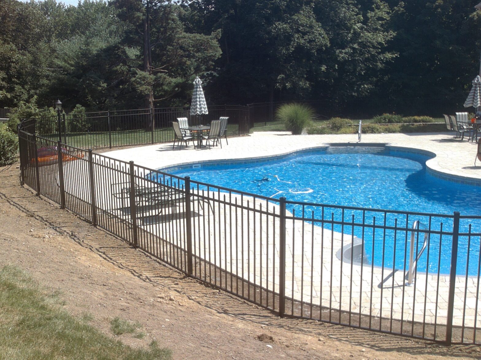 Photo of an Aluminum fence around pool in Mahopac, New York