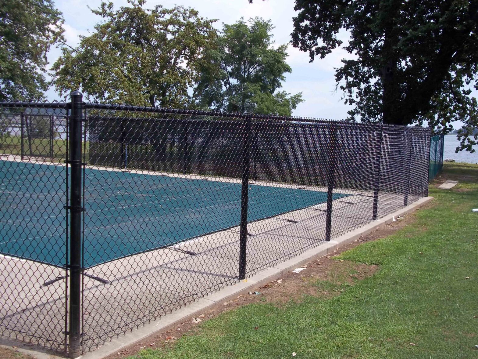 Photo of a chain link fence in Mahopac, New York