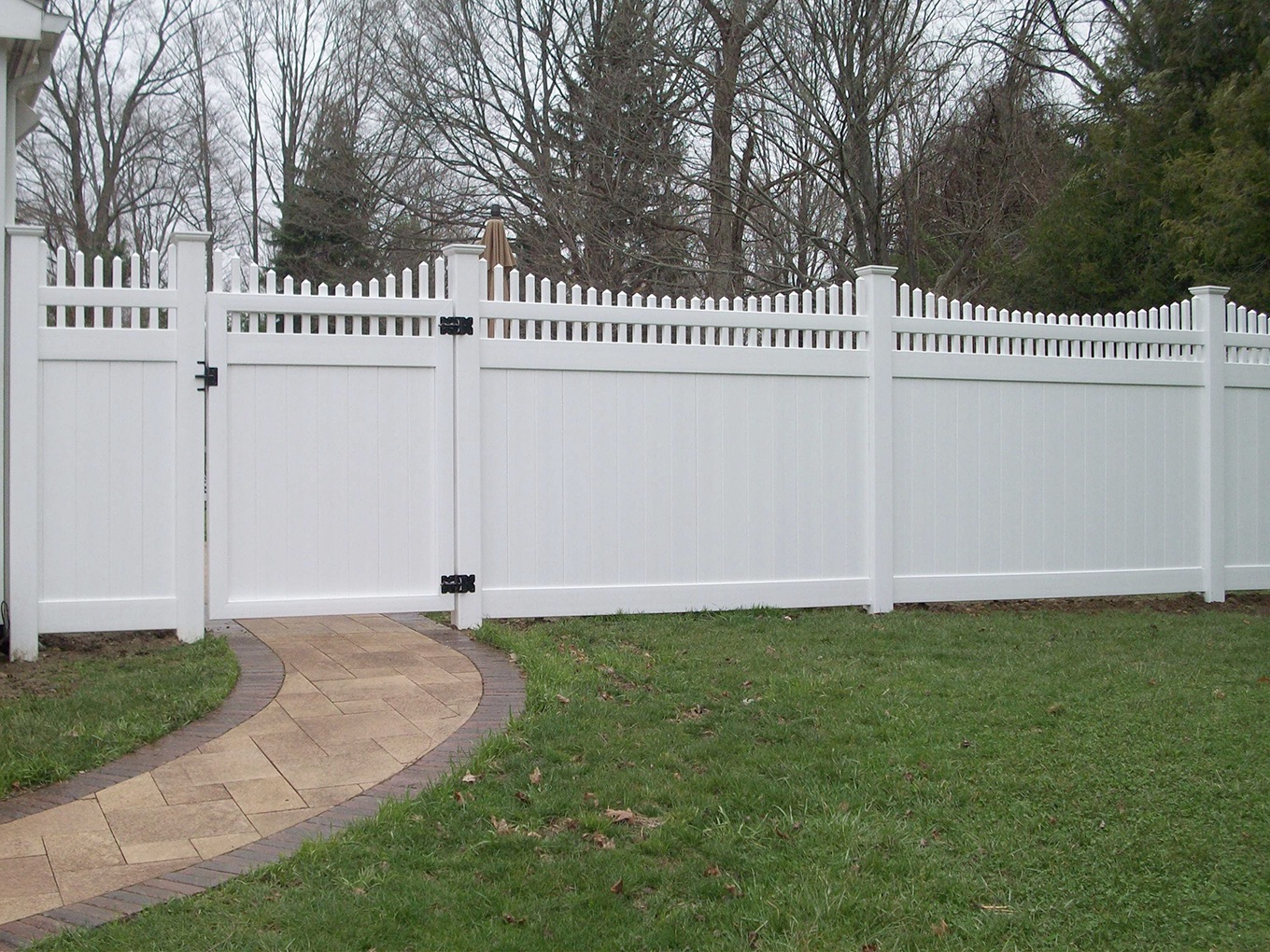 Photo of a Westchester County NY residential fences