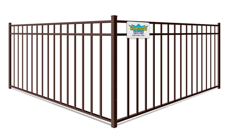 Aluminum fence - 3-Rail Pool Fence  54 inch tall style