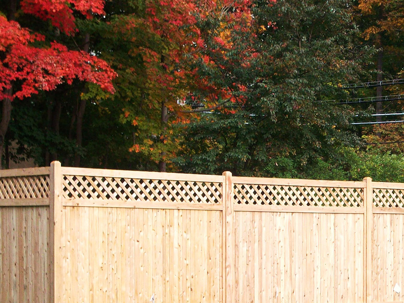 Residential Wood Fence - Mahopac, New York