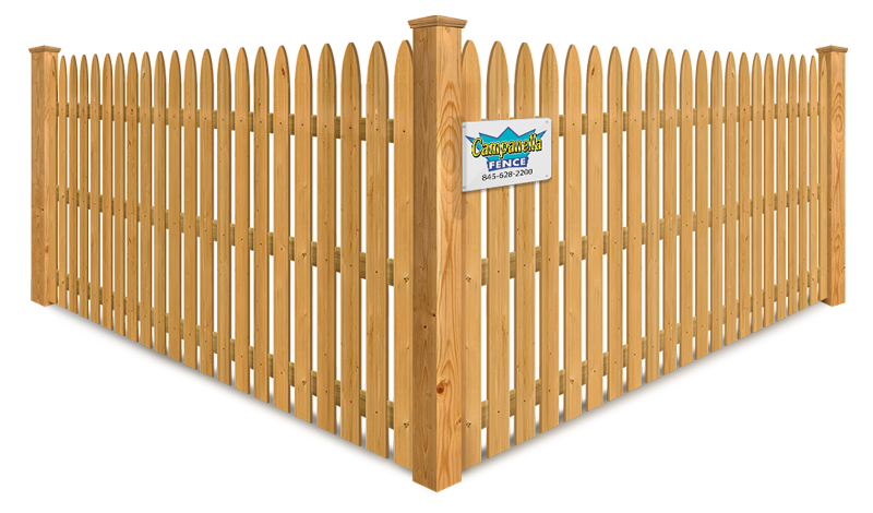 wood fence company in Putnam County & Westchester County, NY - Reduced Spaced Picket style