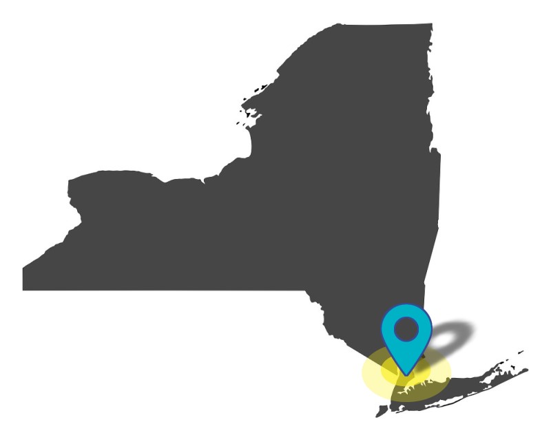 New York service area Map - Areas We Serve